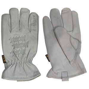 Mechanix Wear Driver Durahide Leather Water Resistant Work Gloves Men's M NWT‎